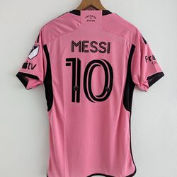 New Inter Miami Player Jersey Messi Pink Home 2024 