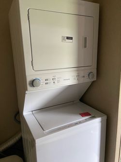 Stackable washer and dryer
