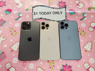 🔥   Unbeatable Prices! - iPhone 13 Pro Max 5G- Only $5 Down to Start!📱 Smartphone 