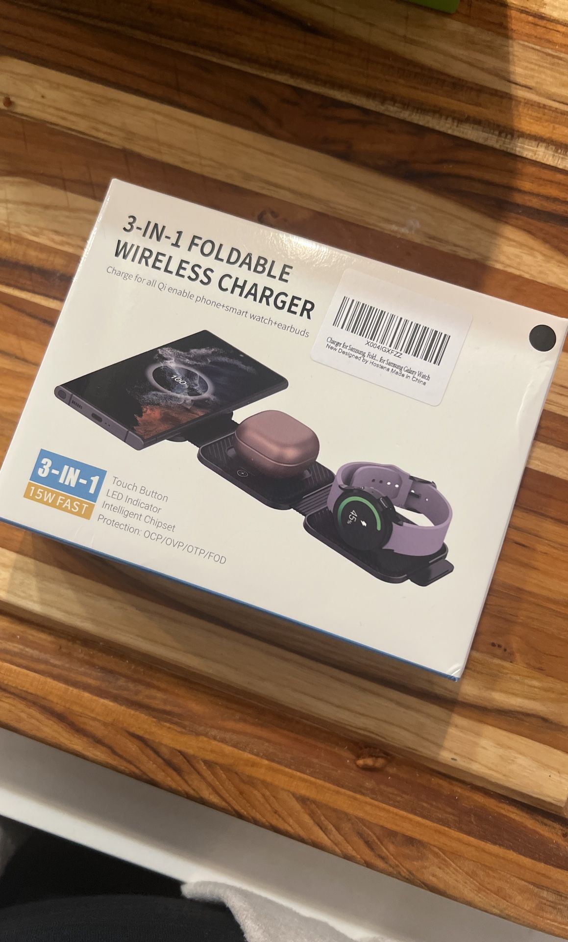 3 In 1 Foldable Wireless Charger