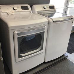 New Scratch And Dent LG Washer And Dryer Set. 1 Year Warranty 