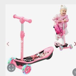 Mini Electrical Scooter W/Lighted Wheels 