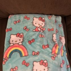 Hello Kitty Twin Size Blanket 