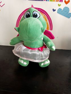 LEGOLAND OLIVIA THE DRAGON WITH PINK WINGS & TUTU - 11 INCHES