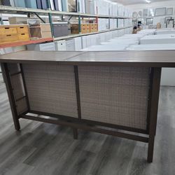 Outdoor Bar Table Metal 