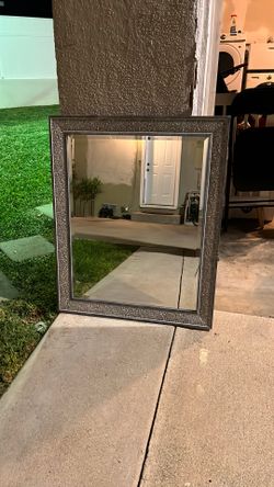 Blueish Grey Mirror
