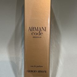 Brand New Women’s Armani Code Absolu Perfume 50 Ml 1.7 Oz