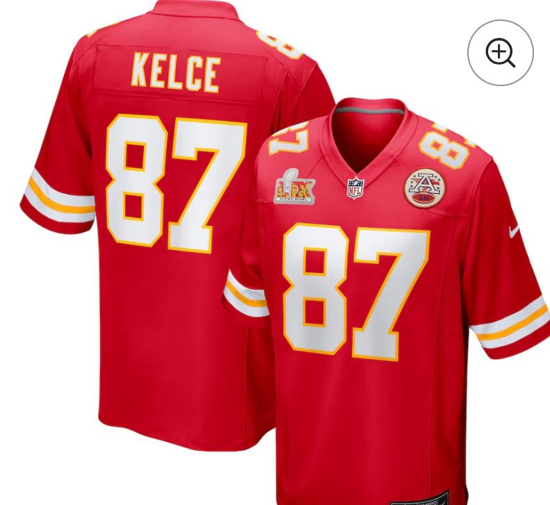 Travis Kelce Super Bowl 59 Jersey