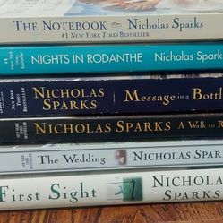Nicholas Sparks Books 