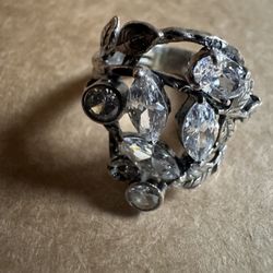 Vintage Rhinestone Ring