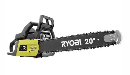 RYOBI 20 in. 50 cc 2-Cycle Gas Chainsaw with Heavy-Duty Case
