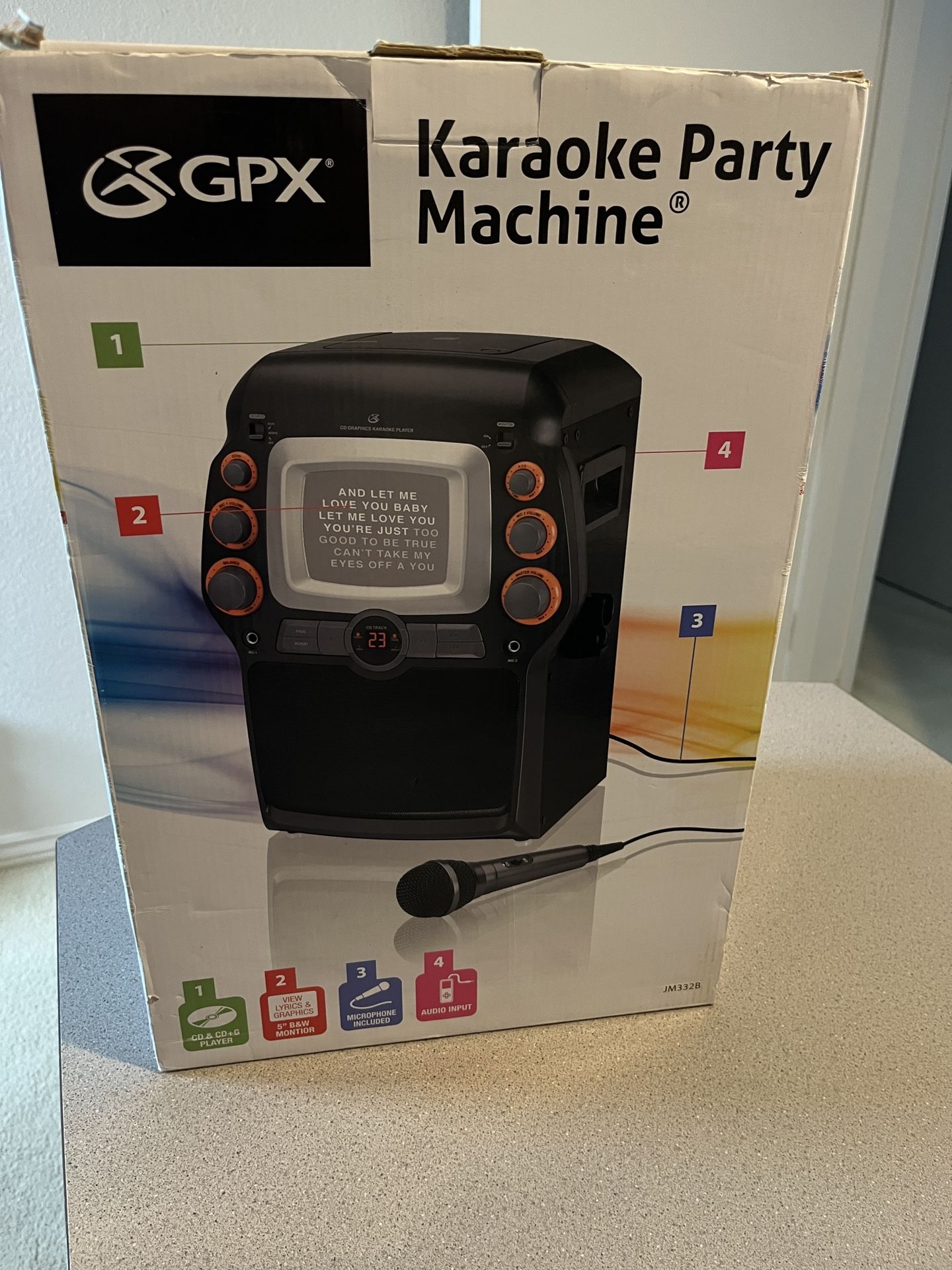 Karaoke Machine - MC Loudspeaker