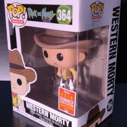 Funko Pop Rick And Morty Western Morty Figure