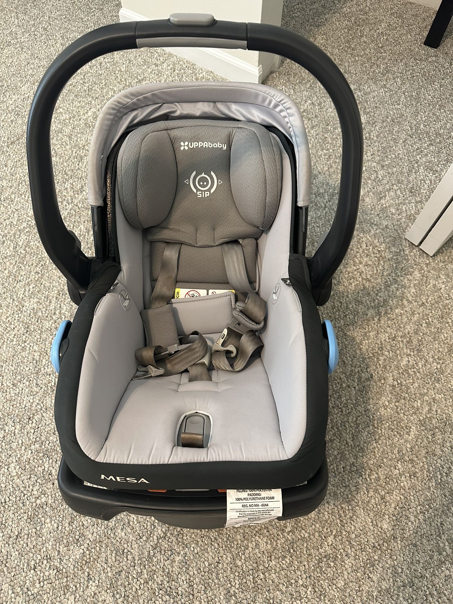 Used Uppababy Mesa Car Seat And Base