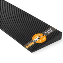 5 Rise Rubber Threshold Ramp for Doorways Non-Slip Handicap Ramp