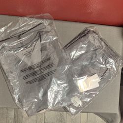 Beyond Scrubs Happiness Joy V-Neck top oand Jogger Pants Small 