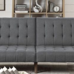 Gorgeous Adjustable Blue Grey Sofa
