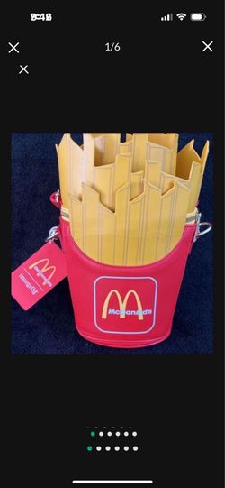 McDonalds Loungefly  12” Purse 😎 🔥🍟 “UNIQUE “  (Price Is Firm) If Posted It’s AVAILABLE! Cash Only Pls - More McD In Profile 😎