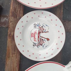 Campbell's Soup Saucer, Plate, and Platter 