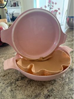 Vintage California Pottery Dish with Lid