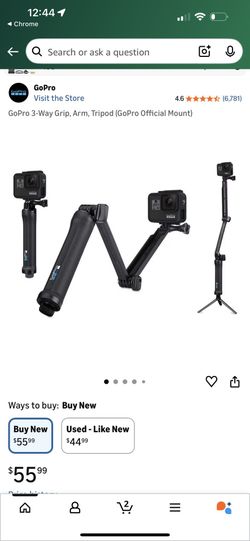 Go Pro 3-Way Grip / Arm / Tripod