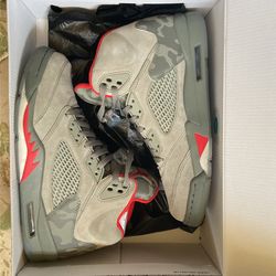 P51 Camo Jordan 5s