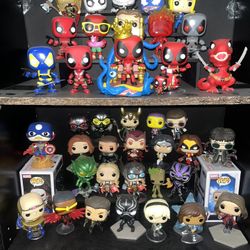 130 Funko Pop No Box Lot Marvel DC Transformers Demon Slayer Naruto Anime