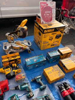 Makita, dewalt, Milwuakee tools