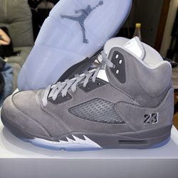 Air Jordan 5 wolf grey size 11.5