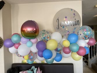 Birthday Balloon Garland