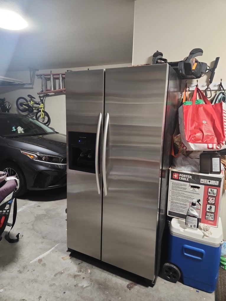 Kitchen Aid Two Door Fridge