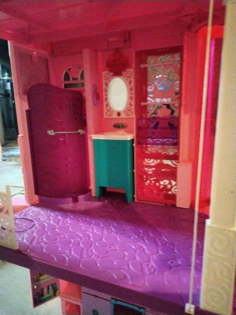 Barbie Dream House Doll house 3-Story With Furniture, Dolls And Accessories  100+ for Sale in Chicago, IL - OfferUp