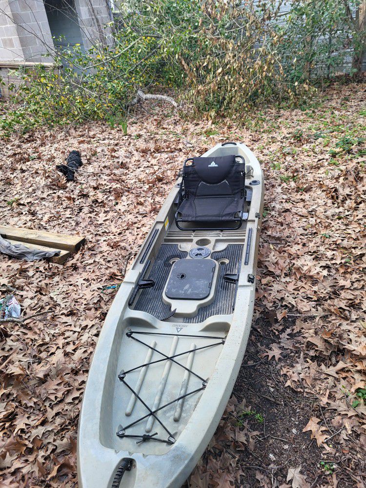 12 Ft Ascend Fishing Kayak, Extra Stable, Brand New