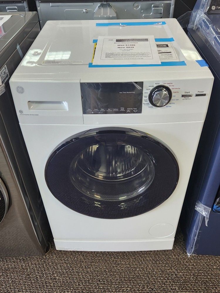 2.4 cu.ft.Compact White 120-Volt Ventless
Electric All-in-One Washer Dryer Combo