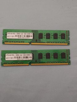 VisionTek 8GB (2x4GB) DDR3 1333 MHz (PC3-10600) CL9 DIMM Desktop Memory