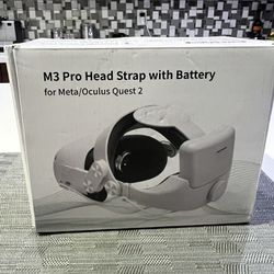 M3 Pro Head Strap With Battery For Meta / Oculus Quest 2