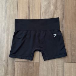Gymshark everyday seamless black shorts