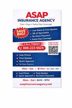 Auto Insurance , Sr22, Free Quote (contact info removed)