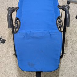 Ab lounge two, abdominal exercise, chair.