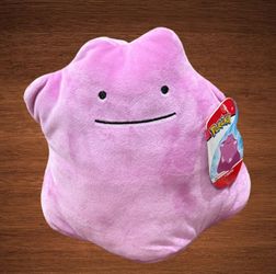 POKÉMON DITTO METAMORPH WCT STUFFED TOY.