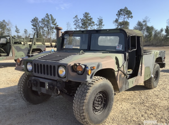 2002 AM General M1097A2 HMMWV 2 Door Soft Top w/Truck Body