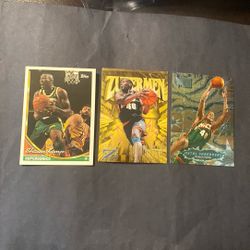 Shawn Kemp Card Lot