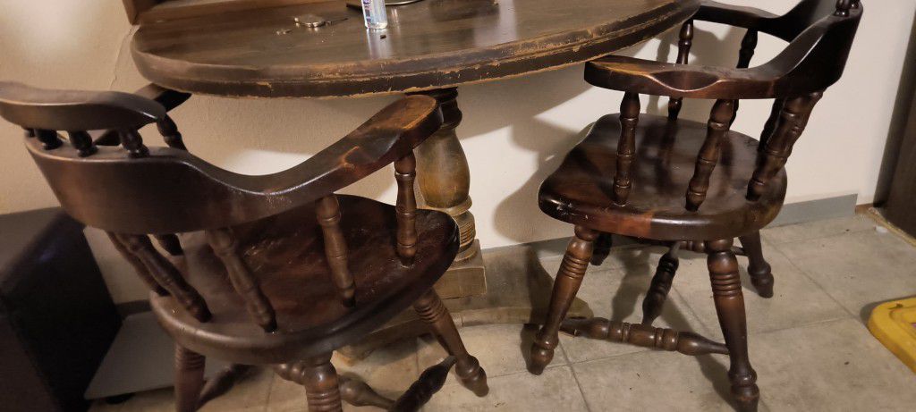 Breakfast Nook Table And Chair Set