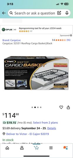 Car Cargo Basket