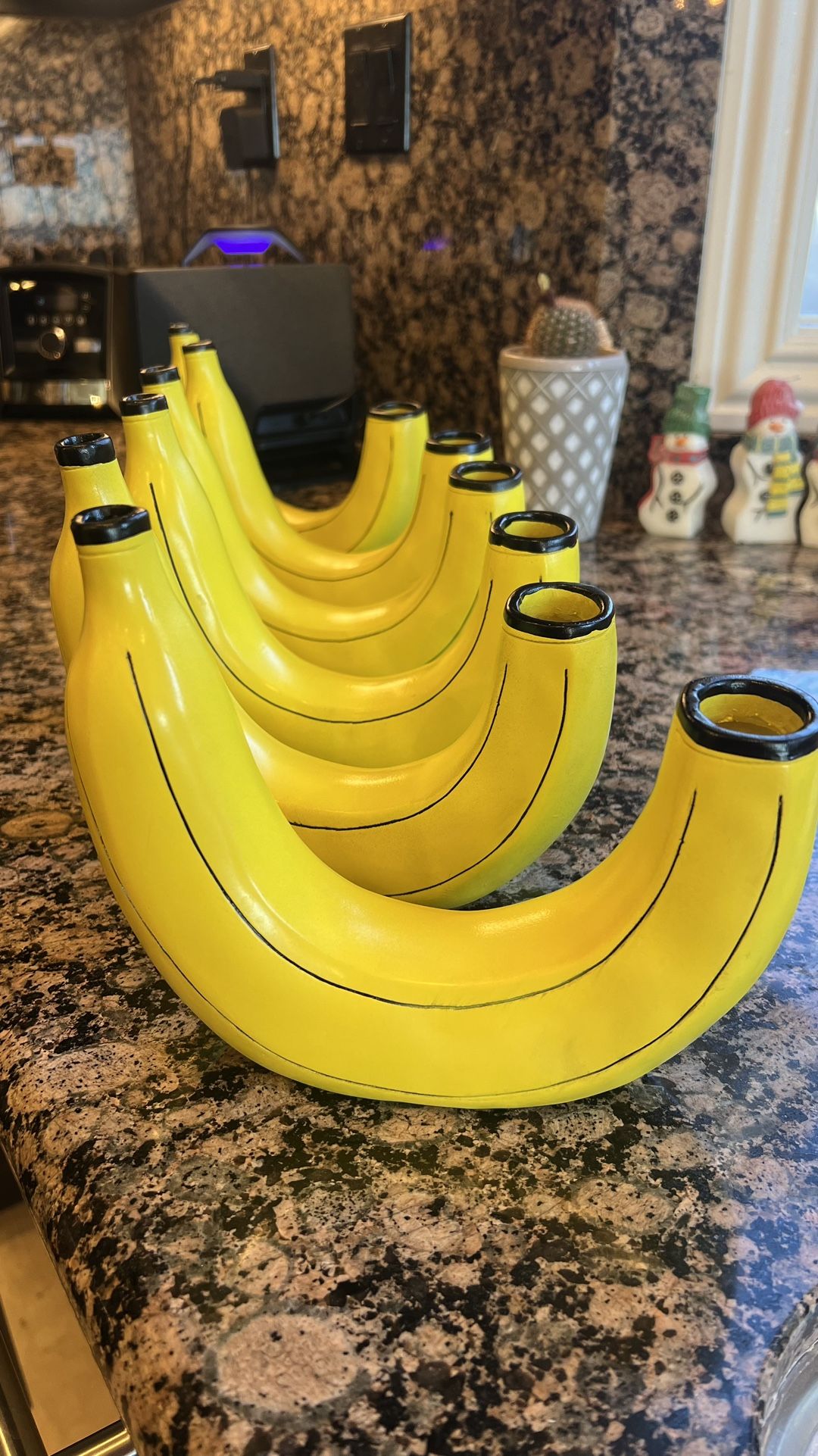 Banana Vase Centerpieces Party Decor