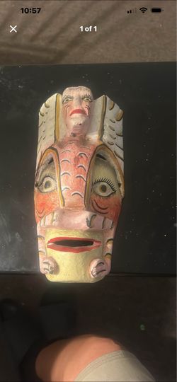 Authentic Dance Mask figurine
