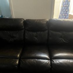 Black couch