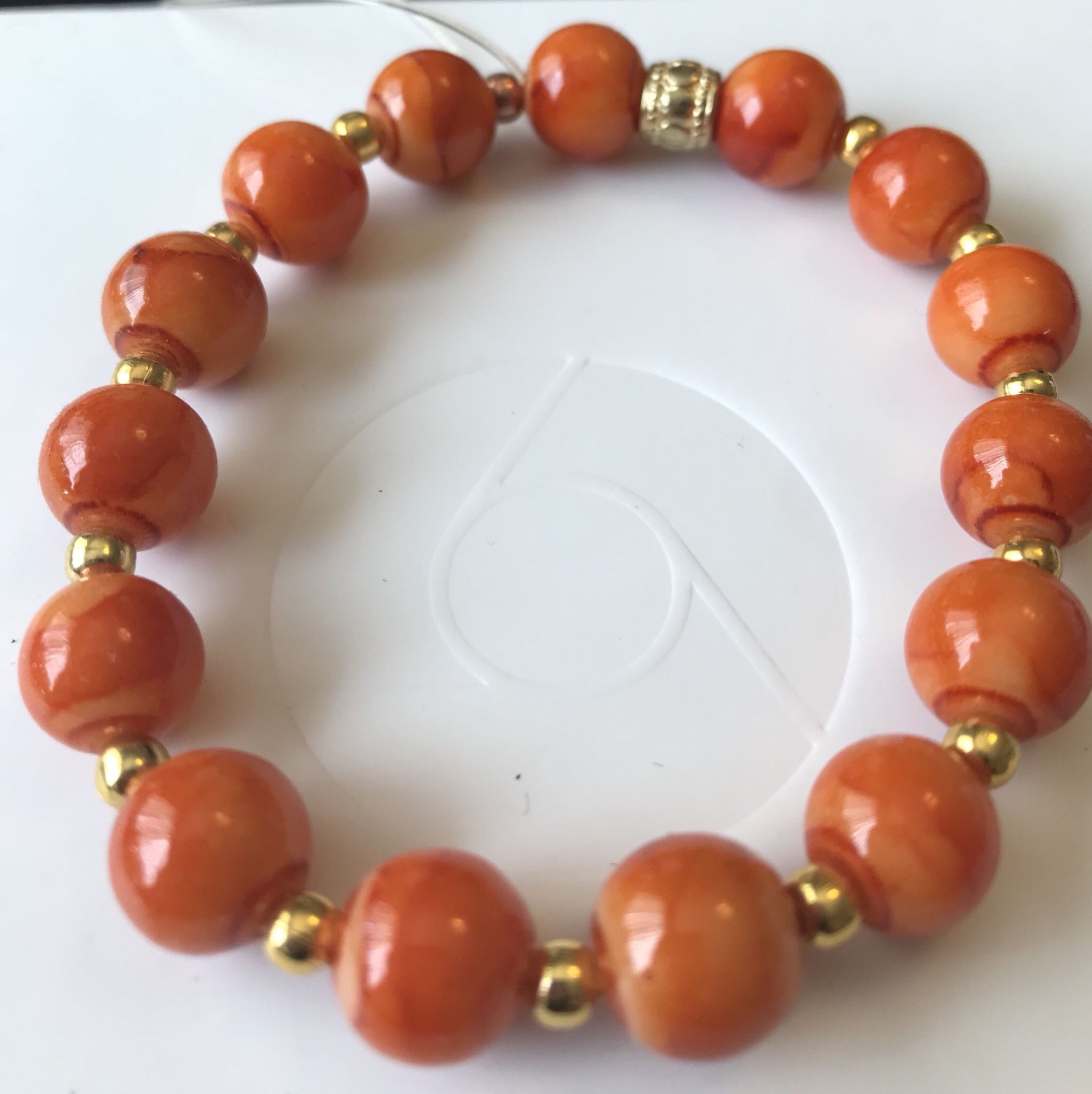 Orange Bracelet