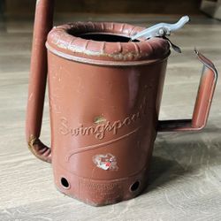 ANTIQUE 1920'S GAS STATION SWING SPOUT OIL DISPENSER