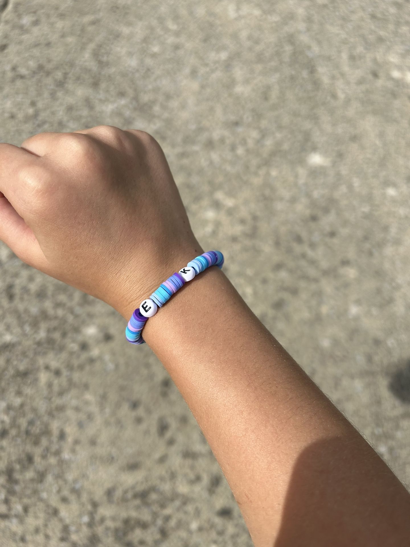 Blue And Purple bracelet